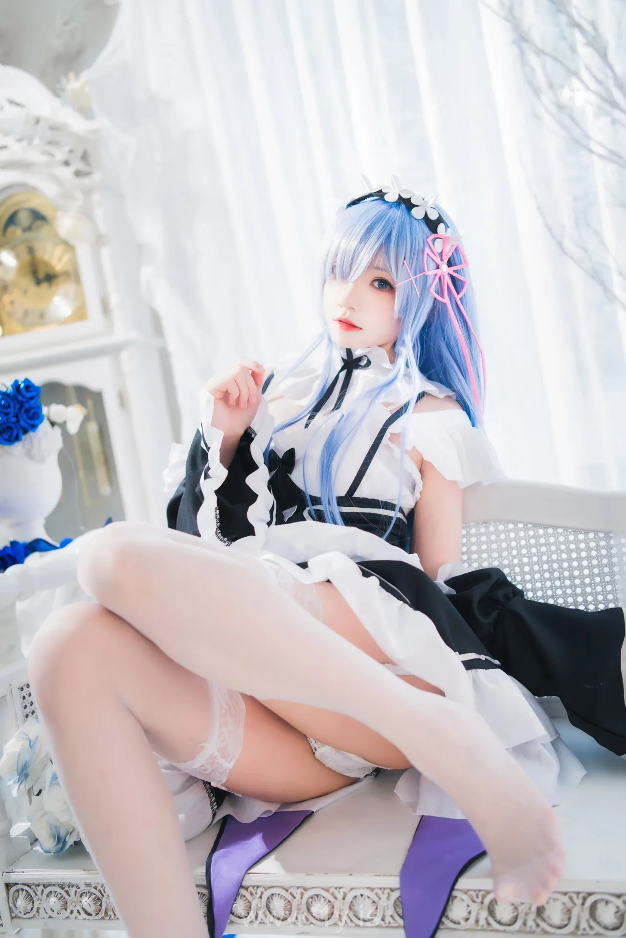 桜桃喵 NO.128 长发蕾姆02